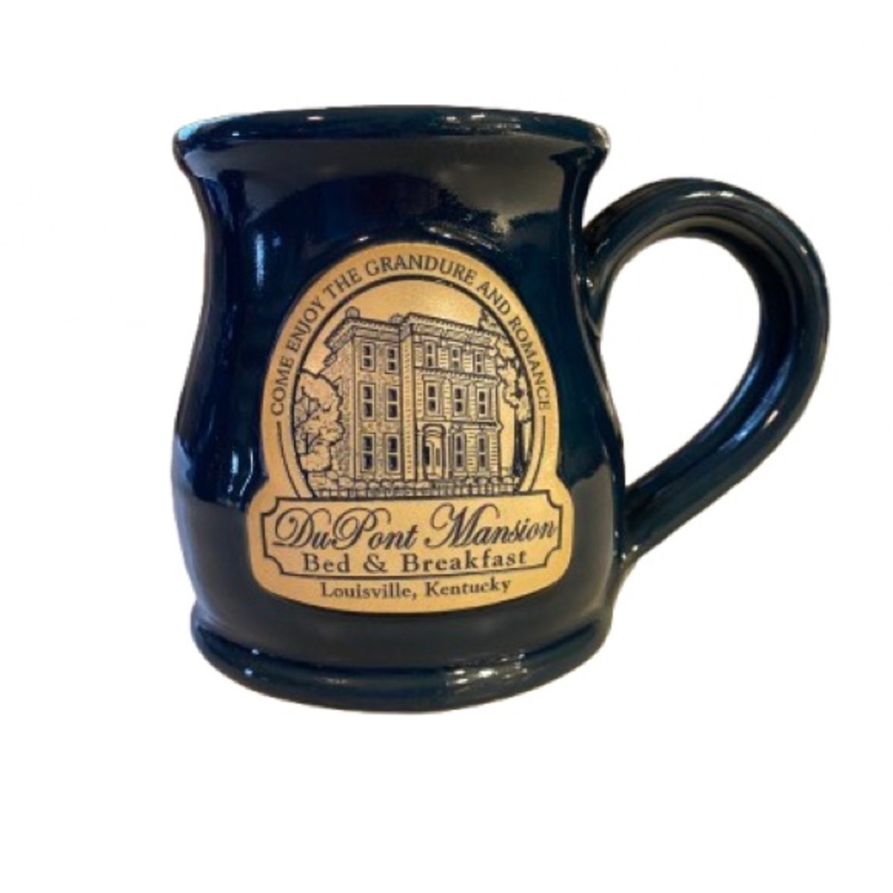 Deneen Pottery Hand Thrown Mug DuPont Mansion Louisville, KY Well Crafted Coffee
